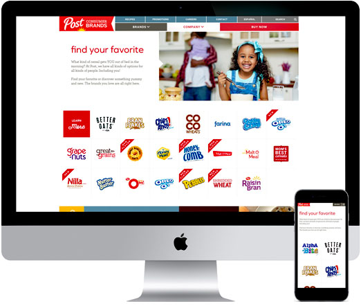 Post Consumer Brand Websigte