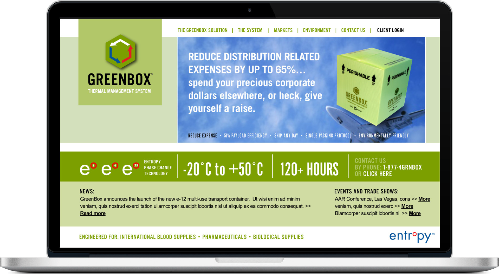 Greenbox Website
